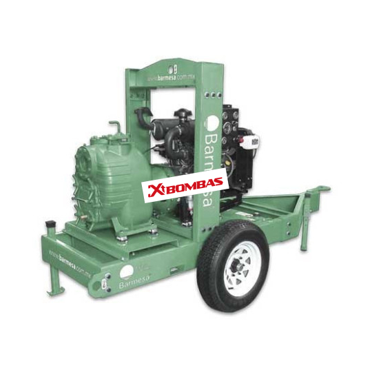 MODELO SH3U-2-6 BARNES BOMBA AUTOCEBANTE TRAGASÓLIDOS TRANSMISIÓN UNIVERSAL