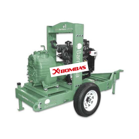 MODELO SH4U-3-6 BARNES BOMBA AUTOCEBANTE TRAGASÓLIDOS TRANSMISIÓN UNIVERSAL