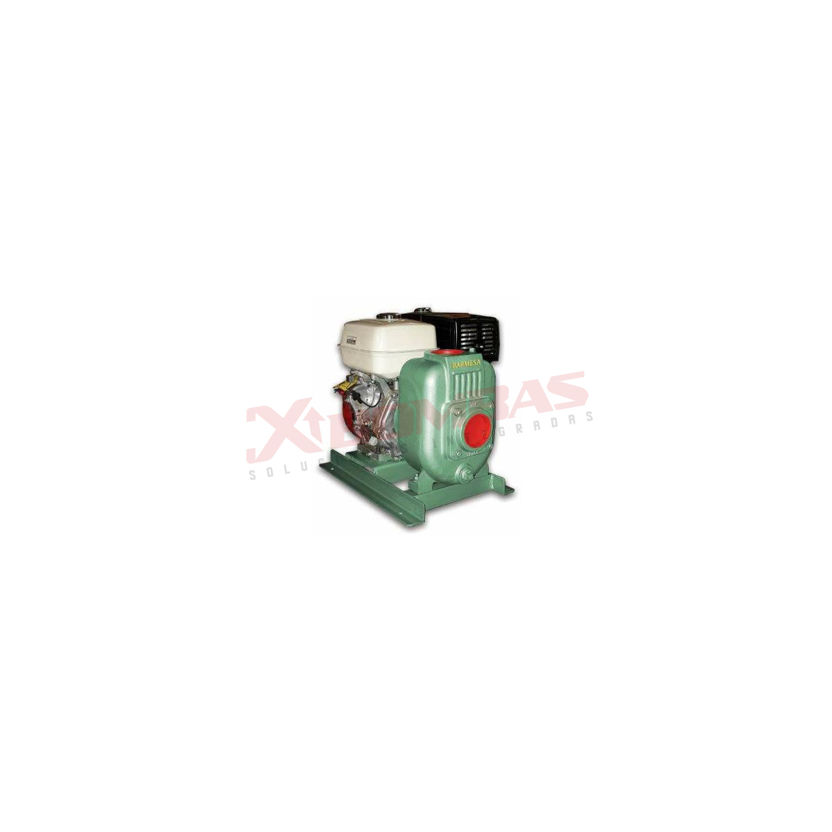 MODELO 24M-350447 CON RUEDAS DE FIERRO BARNES BOMBA AUTOCEBANTE MOTOR A GASOLINA BRIGGS & STRATTON