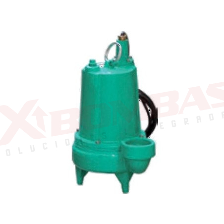 1C0103WM - NE 6 240-4-220 - WDM BOMBA AGUAS RESIDUALES MATERIAL HIERRO MOTOR ELÉCTRICO A 3,600 RPM