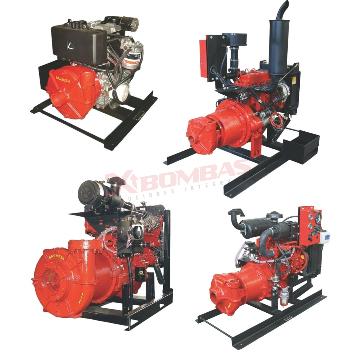 MODELO ECI-IA 1½H-3TNV82 2B BARNES EQUIPOS CONTRAINCENDIO YANMAR