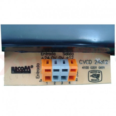CVCD 24 a 12, RACOM, CONVERTIDOR DE VOLTAJE