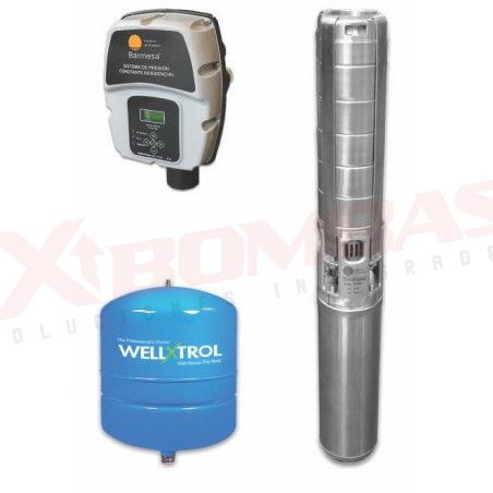 MODELO EBS-01DSP2507V-2P-WX102TK BARNES EQUIPO INTEGRADO BOOSTER SYSTEM (PRESIÓN CONSTANTE)