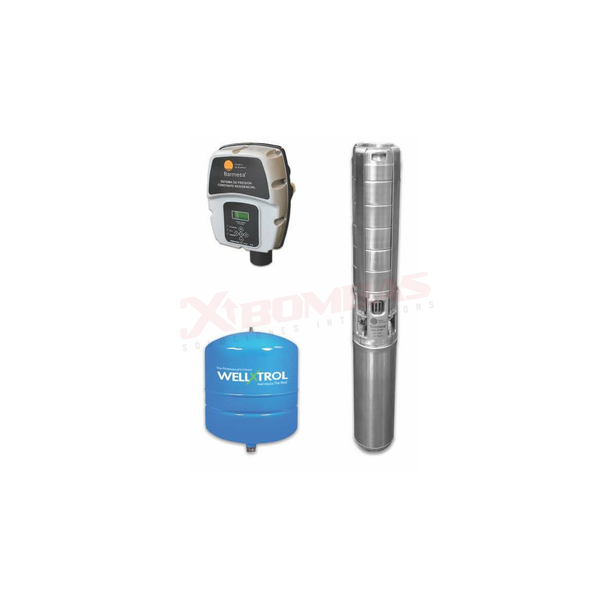 MODELO EBS-01DSP2507V-2P-WX102TK BARNES EQUIPO INTEGRADO BOOSTER SYSTEM (PRESIÓN CONSTANTE)