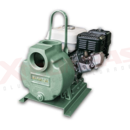 MODELO 22M-TPD192 EN BASE DE ACERO SIN RUEDAS BARNES BOMBA AUTOCEBANTE MOTOR A DIÉSEL TEK-PRO