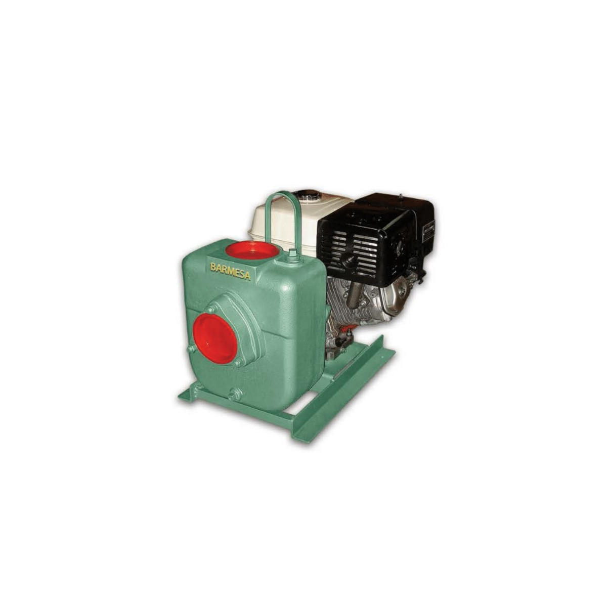 MODELO 27M-GX390 CON RUEDAS DE FIERRO BARNES AUTOCEBANTE MOTOR A GASOLINA HONDA