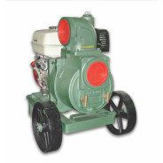 MODELO 4ATS-GX390 EN BASE DE ACERO SIN RUEDAS BARNES BOMBA AUTOCEBANTE TRAGASÓLIDOS MOTOR A GASOLINA HONDA