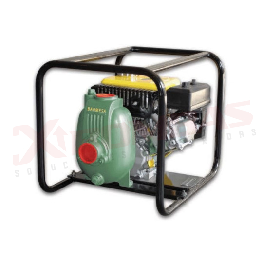 MODELO 8M-93432 / 60010003 EN BASE DE ACERO SIN RUEDAS BARNES BOMBA AUTOCEBANTE MOTOR A GASOLINA BRIGGS & STRATTON