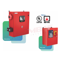 MODELO TAB ECI-JPLT-5-460-TOR BARNES EQUIPOS CONTRAINCENDIO TABLEROS DE CONTROL SERIE TAB-ECI-UL