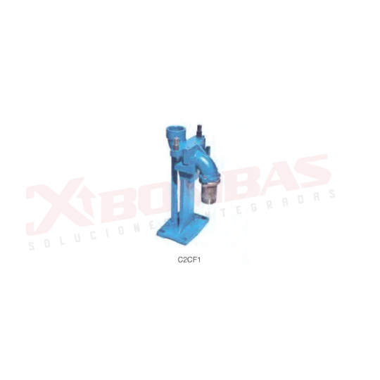 0521 F&Q C2CF1 JUEGO DE CODOS PARA LA INSTALACIÓN FIJA DE BOMBAS SUMERGIBLES