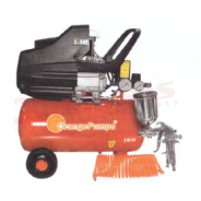 0908 F&Q SGBM24L COMPRESOR DE AIRE CON MOTOR ELÉCTRICO ACOPLADO