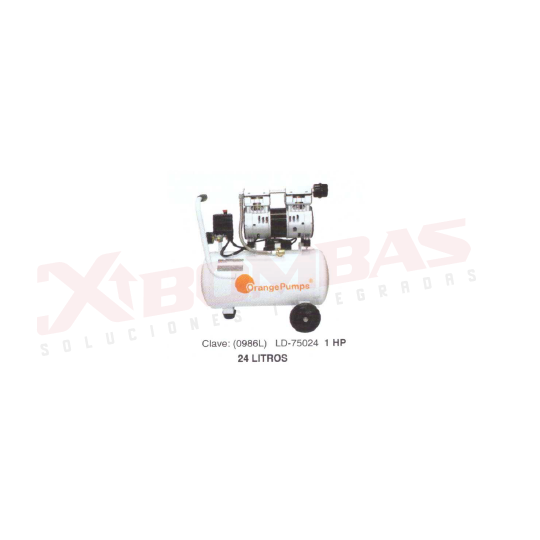 0986L F&Q LD-75024 COMPRESOR DE AIRE LIBRE DE ACEITE