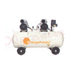 0996 F&Q SGW750X2-90L COMPRESOR DE AIRE LIBRE DE ACEITE 2HP 90L