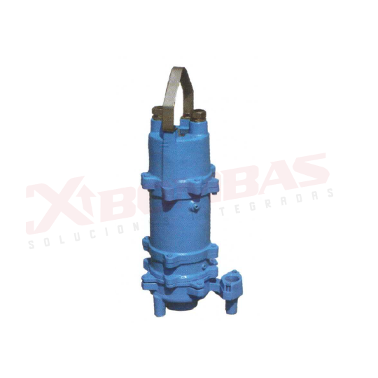 1101 F&Q CFG-2023 BOMBA SUMERGIBLE TRITURADORA LÍNEA AMERICANA 2HP 3 FASES