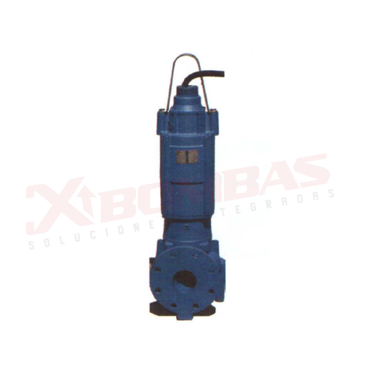 1115 F&Q 4CFR-73 BOMBA SUMERGIBLE LÍNEA AMERICANA VORTEX AGUA LODOSA 7 1/2HP 3 FASES.