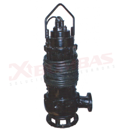 1134 F&Q 150WQ150-36-30 BOMBA SUMERGIBLE LÍNEA AMERICANA AGUA SUCIA 40HP 3 FASES 440V