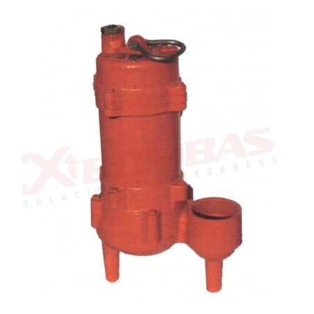 1156 F&Q 80WQ30-23 BOMBA SUMERGIBLE LÍNEA AMERICANA AGUA SUCIA 3HP 3FASES 220V.