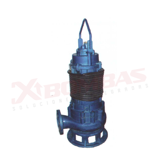 1199 F&Q WQ70-15-7.5QG BOMBA SUMERGIBLE TRITURADORA LÍNEA AMERICANA 10HP 3 FASES