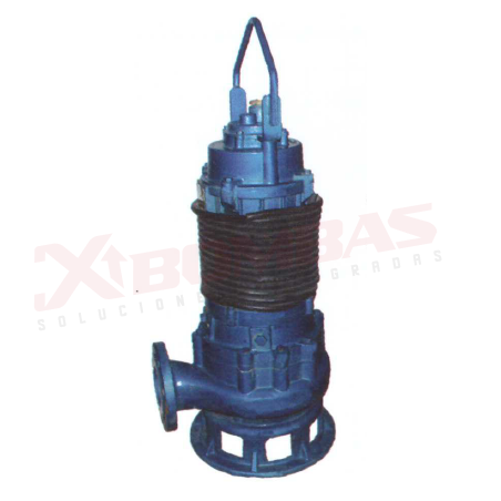 1199 F&Q WQ70-15-7.5QG BOMBA SUMERGIBLE TRITURADORA LÍNEA AMERICANA 10HP 3 FASES
