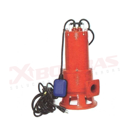 1232 F&Q WQd10-7-0.75QG BOMBA SUMERGIBLE TIPO TRITURADORA 1HP