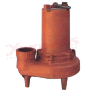 1252 F&Q 80WQ1.1-4P BOMBA SUMERGIBLE DOS ASPAS LÍNEA AMERICANA AGUA SUCIA 1 1/2HP.