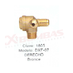 1805 F&Q DXF-07 CHECK BRONCE PARA COMPRESOR