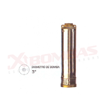 2318 F&Q 3S2/8-RM BOMBA PARA POZO PROFUNDO, SIN MOTOR