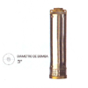 2318 F&Q 3S2/8-RM BOMBA PARA POZO PROFUNDO, SIN MOTOR