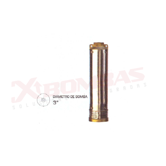 2319 F&Q 3S2/12-RM BOMBA PARA POZO PROFUNDO, SIN MOTOR