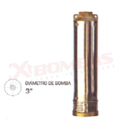 2320 F&Q 3S2/16-RM BOMBA PARA POZO PROFUNDO, SIN MOTOR