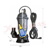 2414 F&Q WQD6-16-0.75 BOMBA SUMERGIBLE AGUA TURBIA