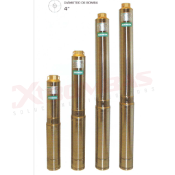 2434 F&Q 4SGm2/17-A BOMBA SUMERGIBLE TIPO LAPICERO PARA AGUA LIMPIA