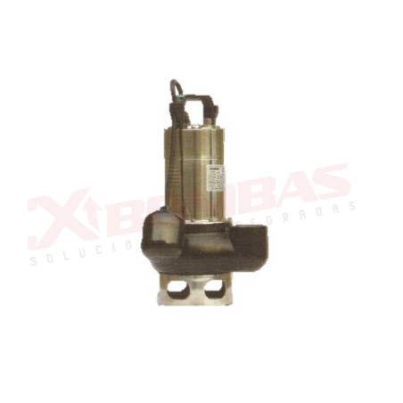 2463 F&Q WSD75/35T BOMBA SUMERGIBLE LÍNEA ACERO INOXIDABLE AGUA LIMPIA Y TURBIA SIN SÓLIDOS