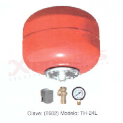 2602 F&Q TH-24L TANQUE VERTICAL CON MEMBRANA INTERCAMBIABLE
