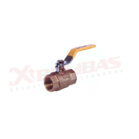 2701 F&Q B1121-1/4 VÁLVULA ESFERA ROSCABLE (PASO NORMAL)