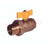 2733 F&Q B1171-1 VÁLVULA ESFERA CON TUERCA UNIÓN