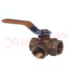 2801 F&Q B1188-1/2 VÁLVULA ESFERA TRIPLE VÍA