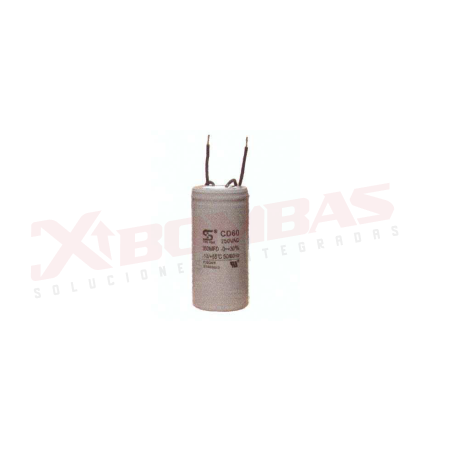 6233 F&Q CD60/C/200uf/250V CAPACITOR DE TRABAJO CONTINUO Y ARRANQUE