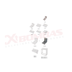 REFACCIÓN FM-45-2STND, WATER TEC, COMPONENTES PARA PORTAFILTROS