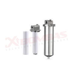 T1-304-10-222, WATER TEC, HYDROSCIENTIFIC SERIE T - PORTAFILTRO 10" Y 20" ACERO INOXIDABLE
