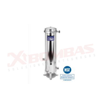 MRHS-710-2BC, WATER TEC, HYDROSCIENTIFIC SERIE MRH- PORTAFILTRO MULTI-CARTUCHO