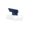 REFACCIÓN HDF-BVM0606, WATER TEC, VÁLVULA DE PASO ROSCA MACHO