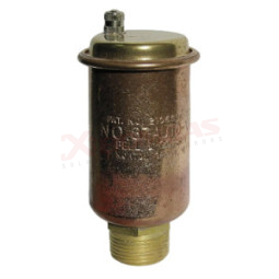 REFACCIÓN 87 VÁLVULA ELIMINADORA DE AIRE, CONSTRUIDA EN BRONCE, CON CONEXIÓN MACHO 3/4" Y HEMBRA 1/2"
