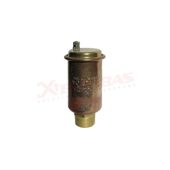 REFACCIÓN 87 VÁLVULA ELIMINADORA DE AIRE, CONSTRUIDA EN BRONCE, CON CONEXIÓN MACHO 3/4" Y HEMBRA 1/2"