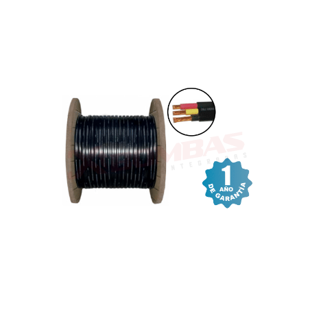 CABLE3X6, VDE, CABLE PLANO SUMERGIBLE