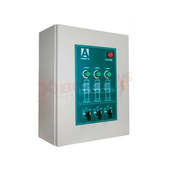 TASA3 43230VV, VDE, TABLERO TRIPLEX ALTERNADOR-SIMULTANEADOR PARA SISTEMA CÁRCAMO