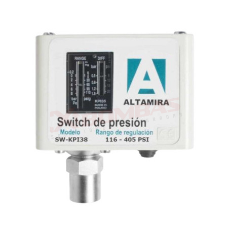 ACCESORIO SW-KPI36, VDE, INTERRUPTOR DE PRESIÓN PARA TRABAJO PESADO