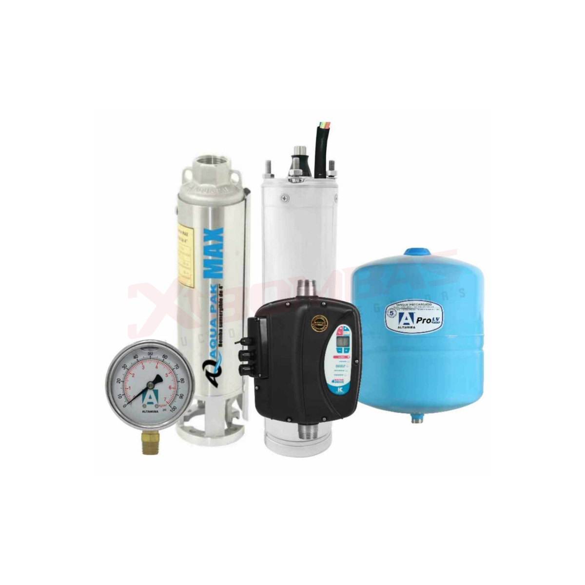 MAXDRIVE85-48, VDE, SISTEMA SUMERGIBLE DE PRESIÓN CONSTANTE