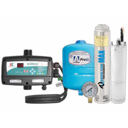 MAXBDRIVEW200-35, VDE, SISTEMA SUMERGIBLE DE PRESIÓN CONSTANTE