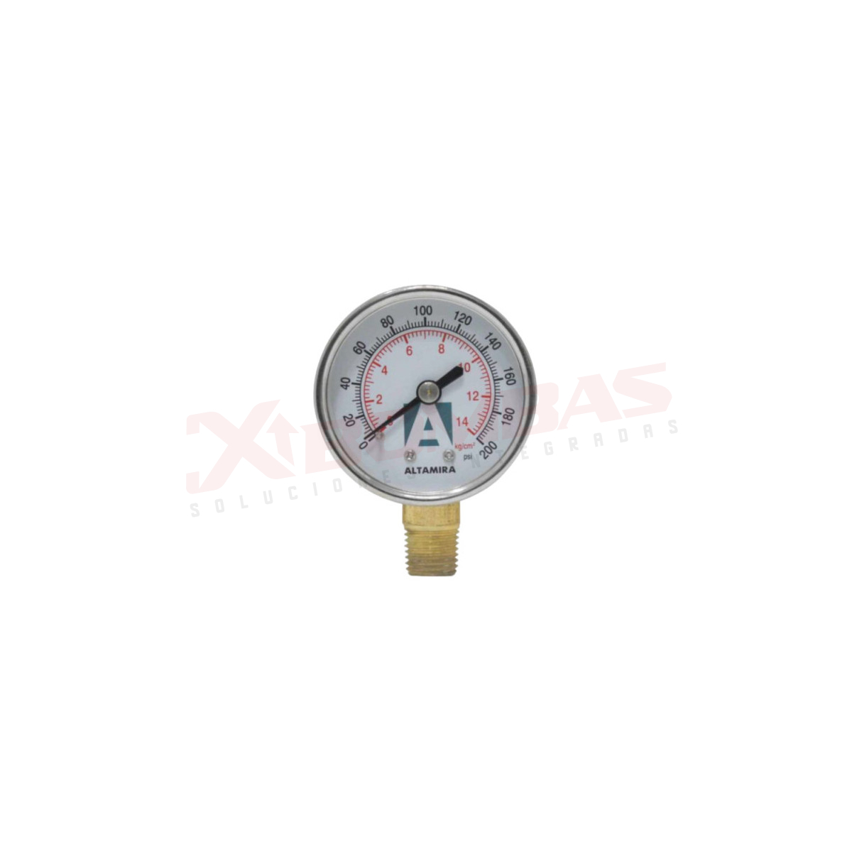 MAN0-200G, VDE, MANÓMETRO CON GLICERINA
